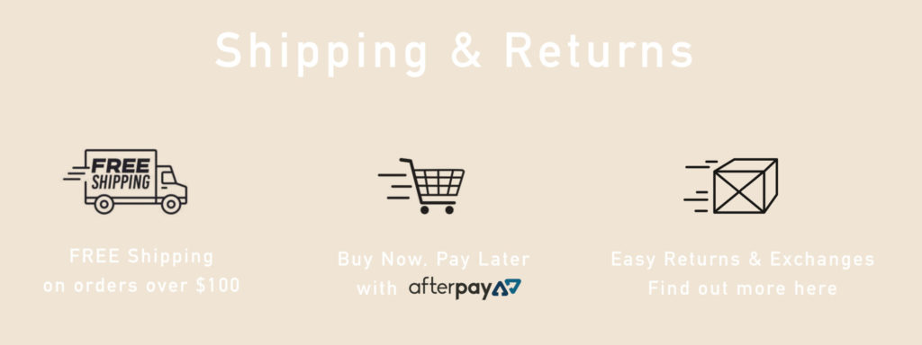 The Shoe Collective Shipping, returns and Afterpay policies
