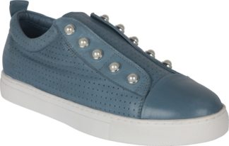 Pearl Perforated - Jeans Blue