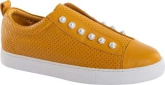 Pearl Perforated - Mustard