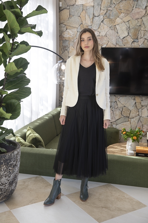 Tulle Skirt Black The Shoe Collective