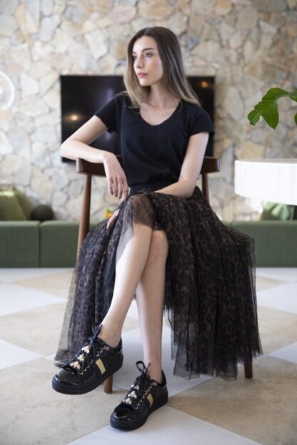 Tulle Skirt - Leopard - Image 3