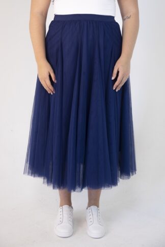 Tulle Skirt - Denim