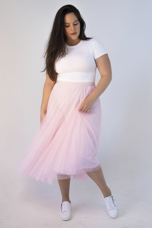 Tulle Skirt Baby Pink The Shoe Collective