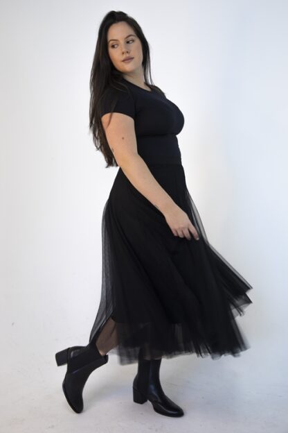 Tulle Skirt - Black - Image 2