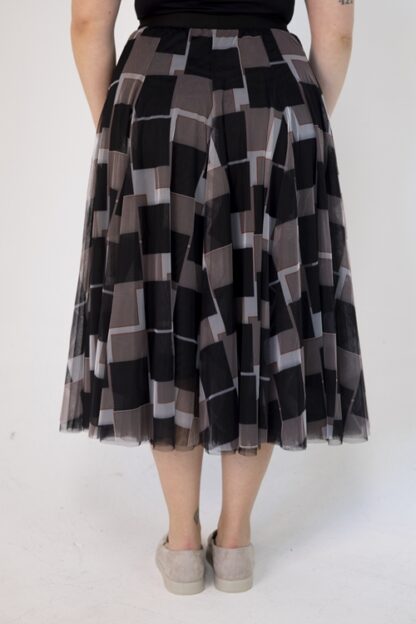 Tulle Skirt - Neutral Black Patch - Image 2