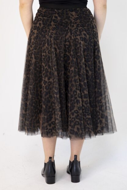 Tulle Skirt - Leopard - Image 2
