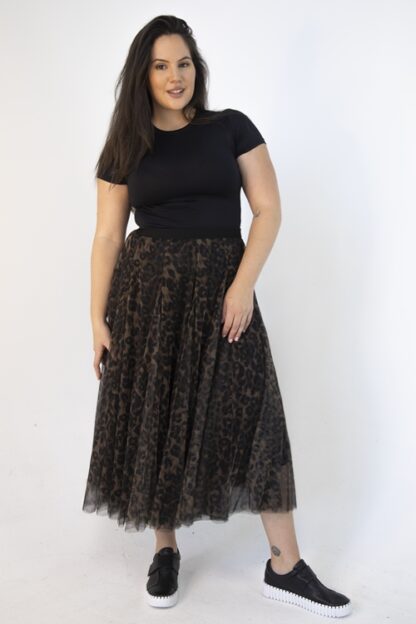 Tulle Skirt - Leopard - Image 4