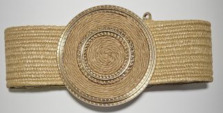 Disc Stretch Belt - Natural