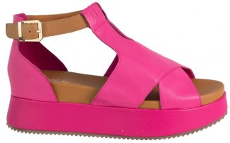 Gisborne - Fuchsia/Tan